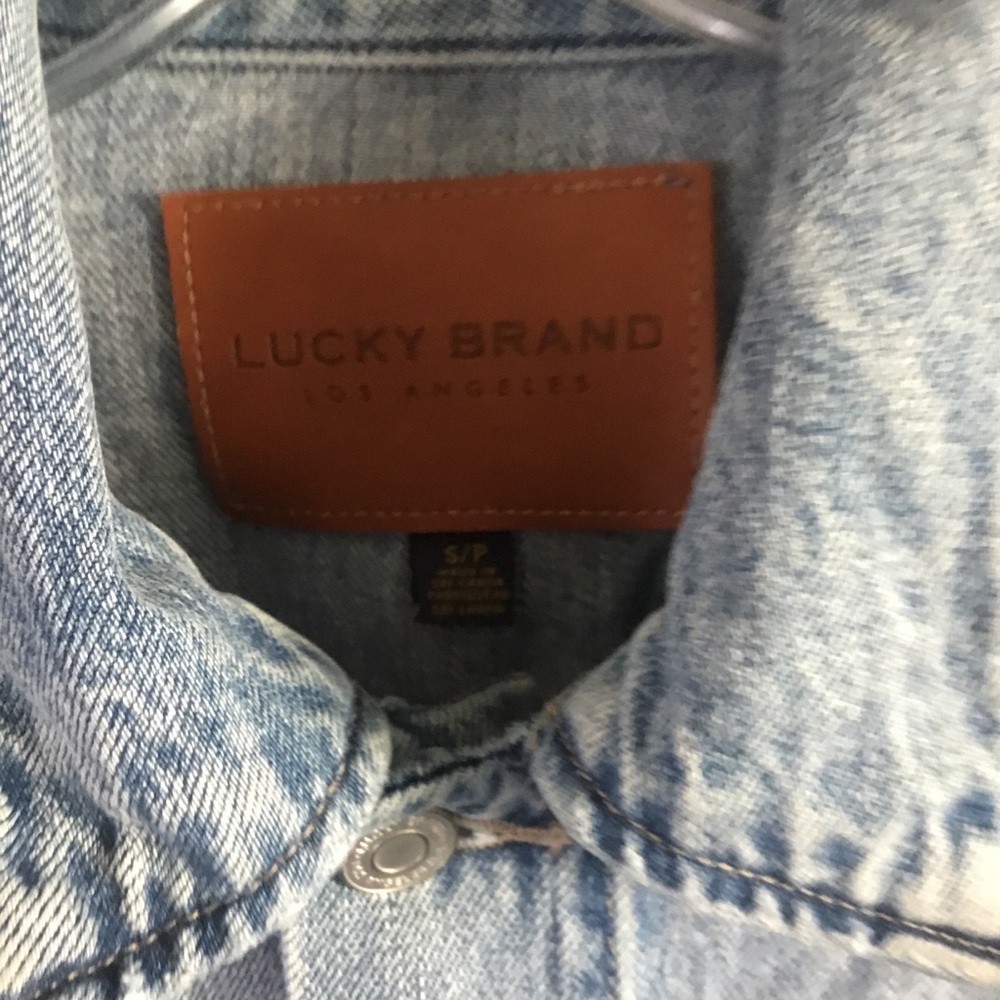 Lucky Brand Light Blue Denim Jacket - Picture 4 of 6
